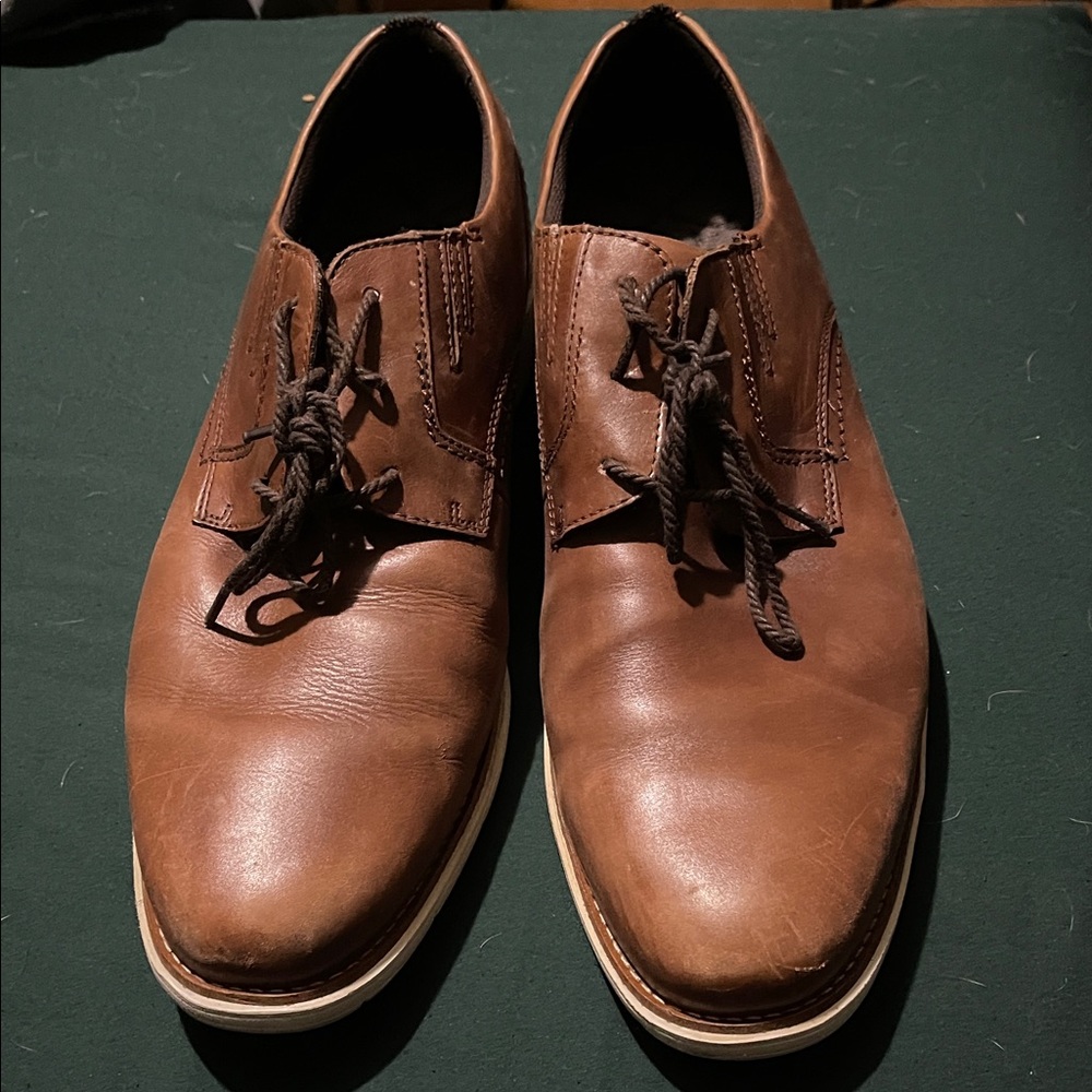 Rockport Classic Brown Leather Oxfords
